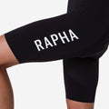 RAPHA Women's Pro Team Bib Shorts Long - BLW Black/White