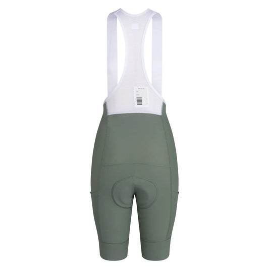 RAPHA Women's Pro Team Cargo Bib Shorts - Regular - Laurel/White