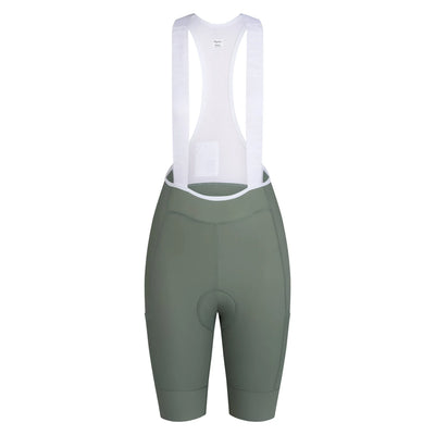 RAPHA Women's Pro Team Cargo Bib Shorts - Regular - Laurel/White