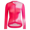 RAPHA Women's Pro Team LS Lightweight Jersey III - Surface Print - Pink
