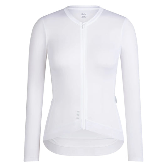 RAPHA Women's Pro Team LS Lightweight Jersey III - White/Silver
