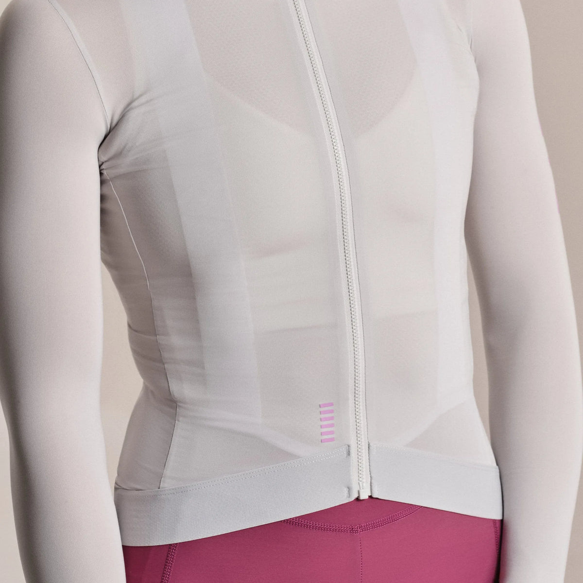 RAPHA Women's Pro Team LS Lightweight Jersey III - Silver/Quartz