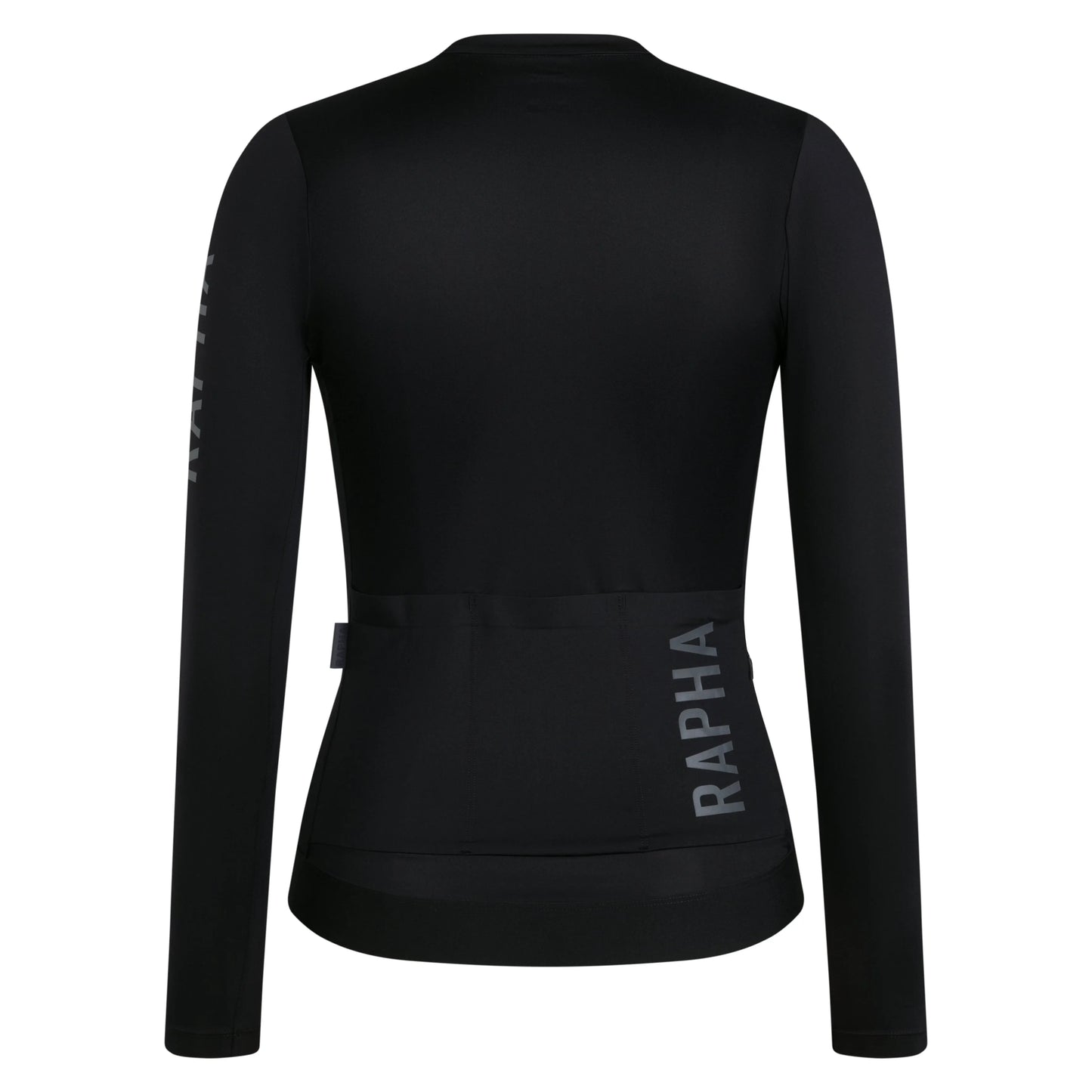 RAPHA Women's Pro Team LS Lightweight Jersey III - Black/Dark Grey