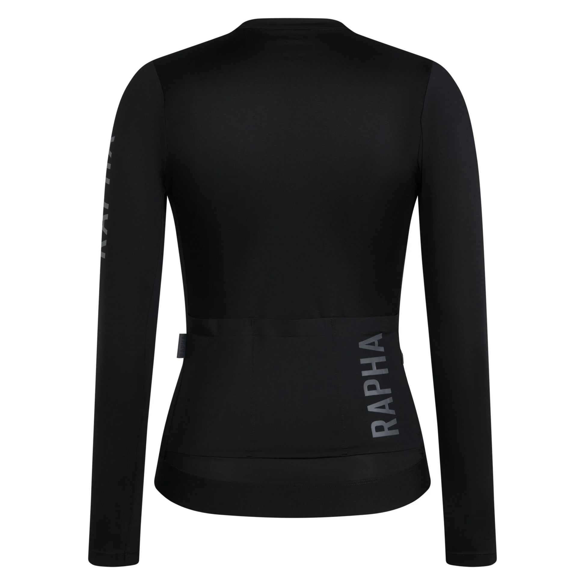 RAPHA Women's Pro Team LS Lightweight Jersey III - Black/Dark Grey
