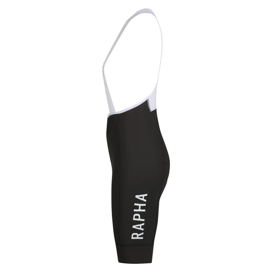 RAPHA Women's Pro Team Training Bib Shorts II - Regular - Charcoal/White