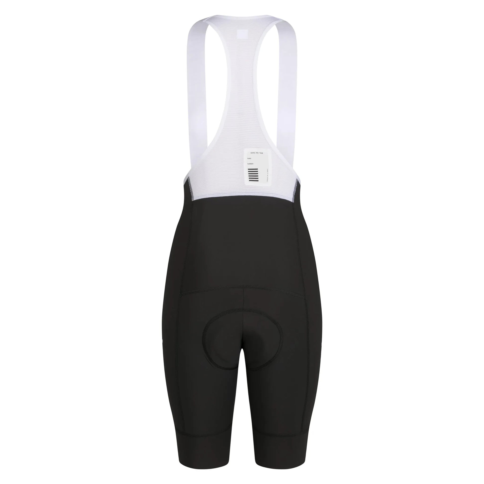 RAPHA Women's Pro Team Training Bib Shorts II - Regular - Charcoal/White