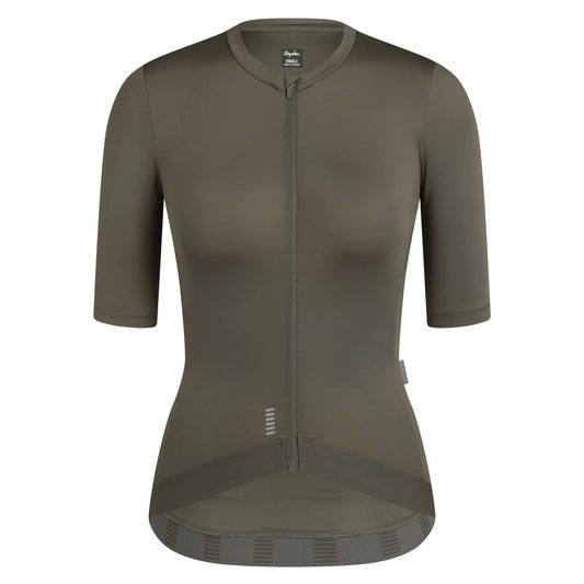 RAPHA Women's Pro Team Training Jersey III - Moss Green/Smoky Silver