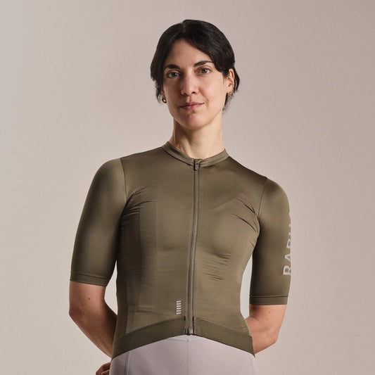 RAPHA Women's Pro Team Training Jersey III - Moss Green/Smoky Silver