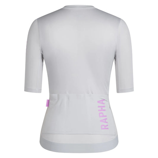 RAPHA Women's Pro Team Training Jersey III - Silver/Quartz