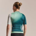 RAPHA Women's Pro Team Training Jersey III - Surface Print/Green
