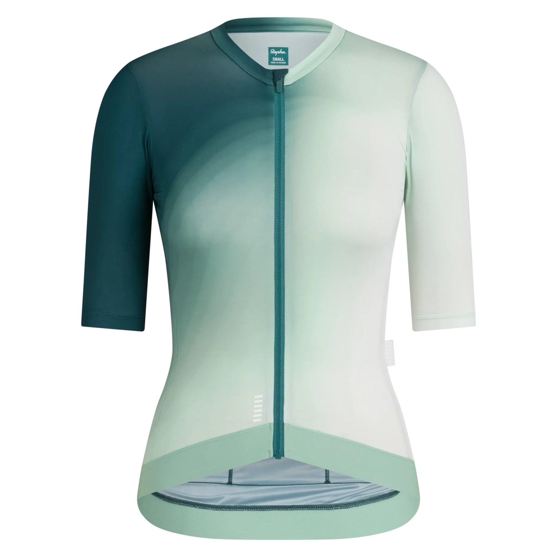 RAPHA Women's Pro Team Training Jersey III - Surface Print/Green
