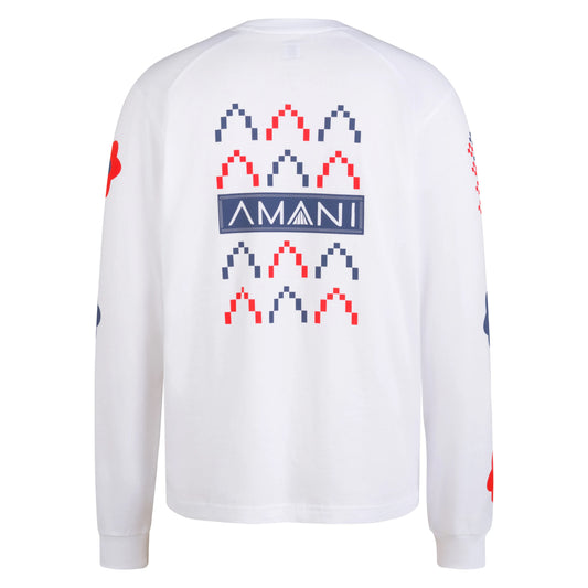 RAPHA x AMANI Long Sleeve T-Shirt - MUL Multicolour
