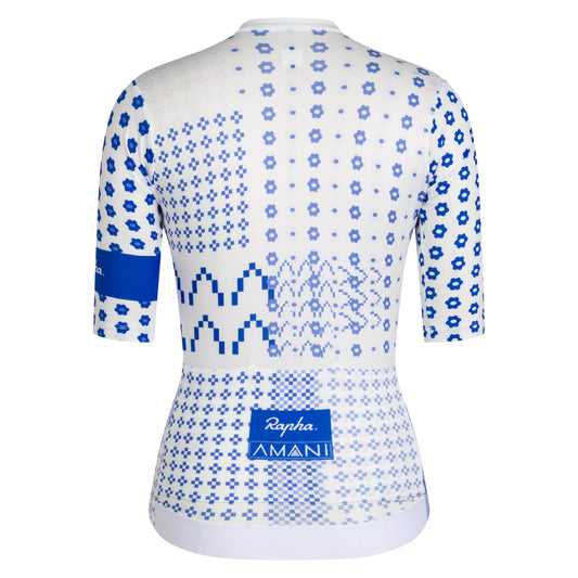 RAPHA x AMANI Pro Team Rouleur Women Jersey - MUL Multicolour