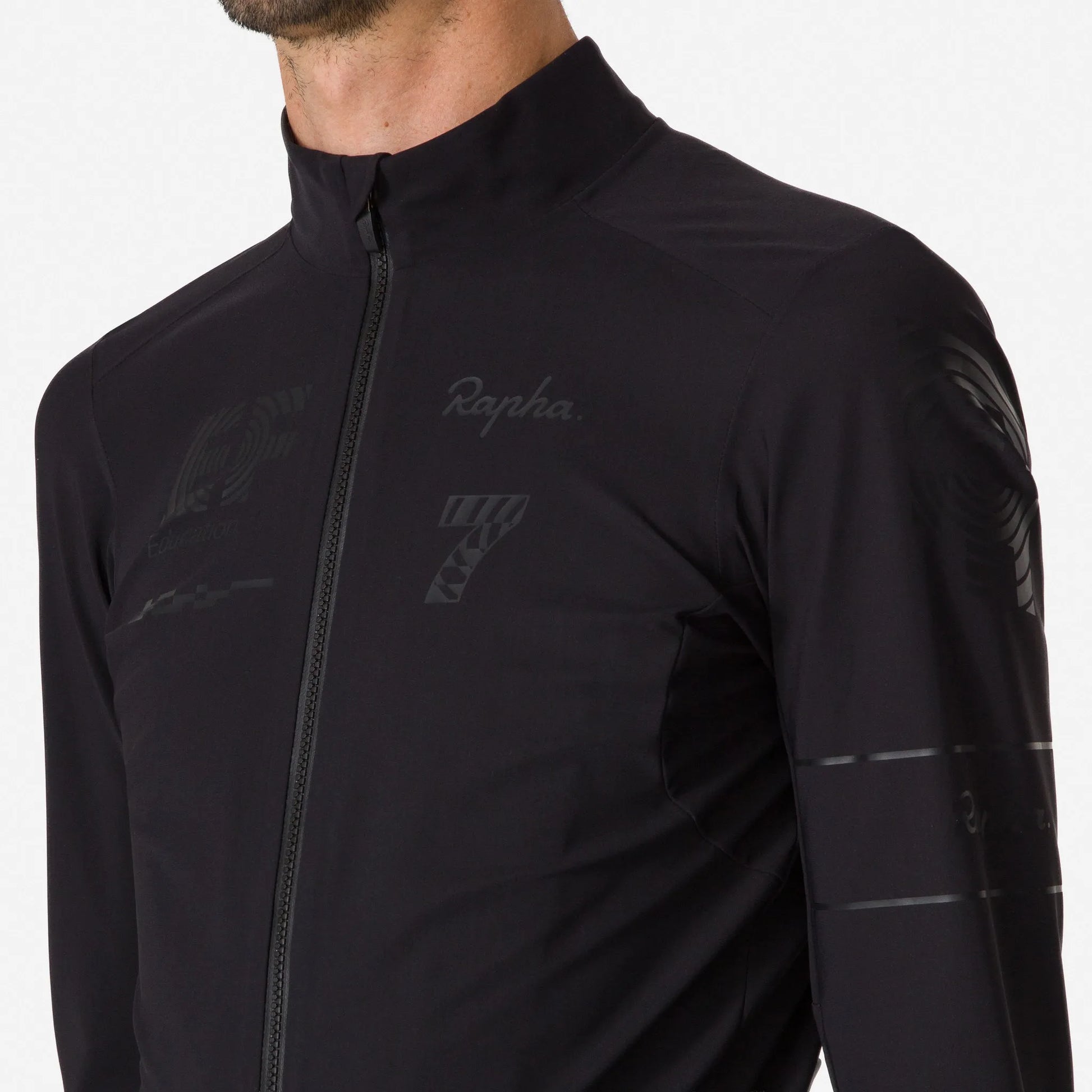 RAPHA x EF Pro Team Long Sleeve Shadow Jersey - MUL/Blackout