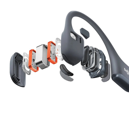 REFURBISHED SHOKZ OpenRun Pro 2 Bone Conduction Sport Headphones - Black
