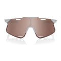 RIDE 100% Hypercraft Sunglasses - Matte Stone Grey / HiPER Silver Mirror Lens