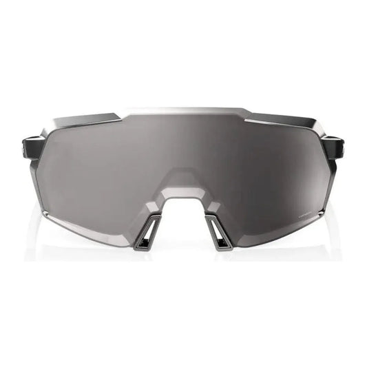 RIDE 100% Korbin Sunglasses - Gloss Black / HiPER Silver Mirror Lens