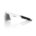 RIDE 100% Speedcraft XS Sunglasses - Matte White / HiPER Silver Mirror Lens