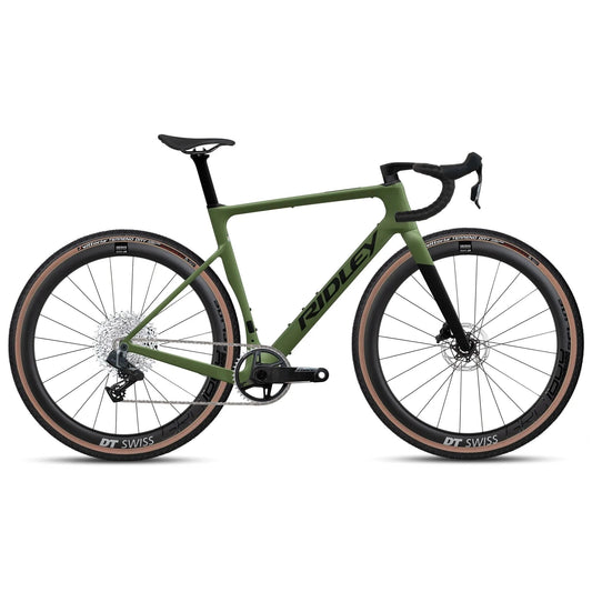 RIDLEY ASTR RS Gravel Bike - Crocodile Green/UD Carbon