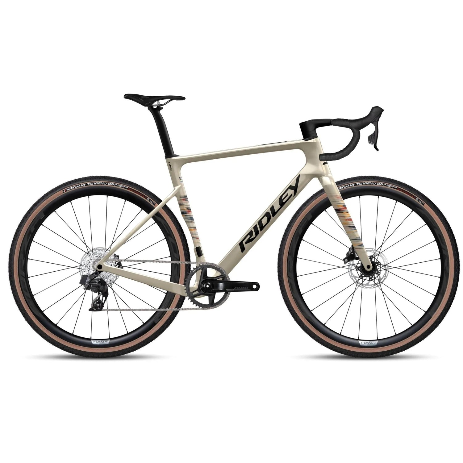 RIDLEY ASTR RS Gravel Bike - Raw Sugar/Black