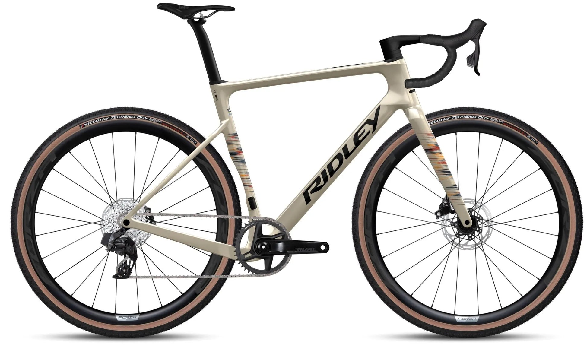 RIDLEY ASTR RS Gravel Bike - Raw Sugar/Black
