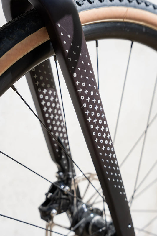 RIDLEY E-Grifn Gravel Gravel EBike - Dark Plum/Grey SBIEGCRID073