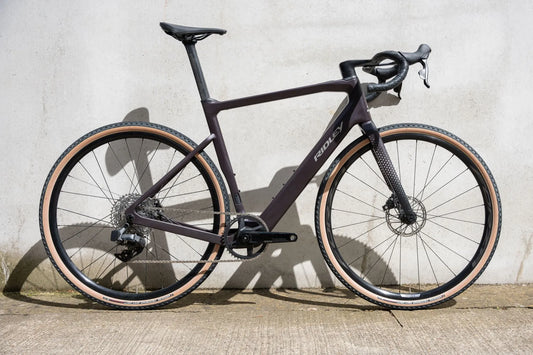 RIDLEY E-Grifn Gravel Gravel EBike - Dark Plum/Grey SBIEGCRID073