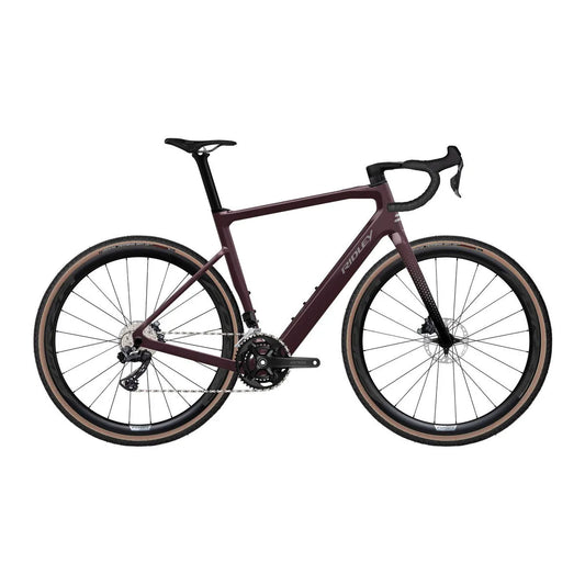 RIDLEY E-Grifn Gravel EBike - Dark Plum/Grey SBIEGCRID073