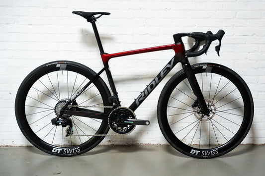 RIDLEY Falcn Road Bike - Black/White/Red SBIFALRID178