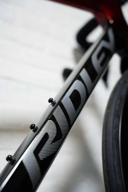 RIDLEY Falcn Road Bike - Black/White/Red SBIFALRID178