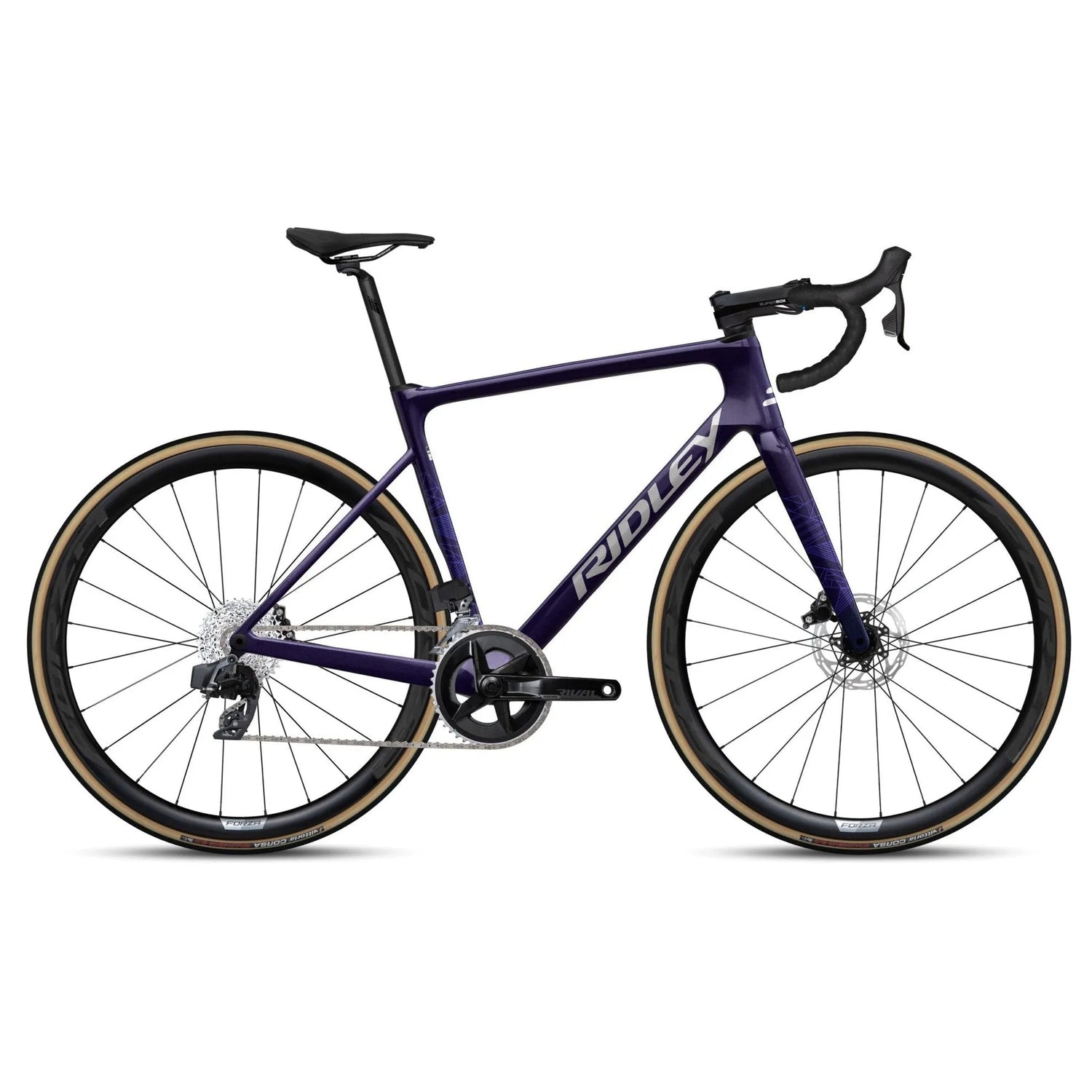 RIDLEY Falcn Road Bike - Dark Purple