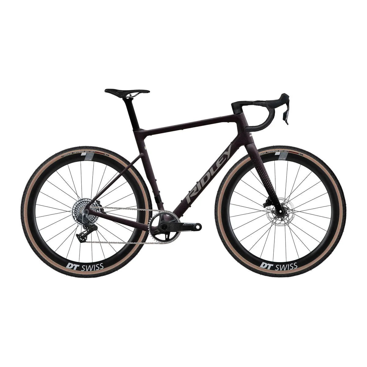 RIDLEY Grifn RS Gravel Bike - Dark Plum/Grey SBIGRSRID177
