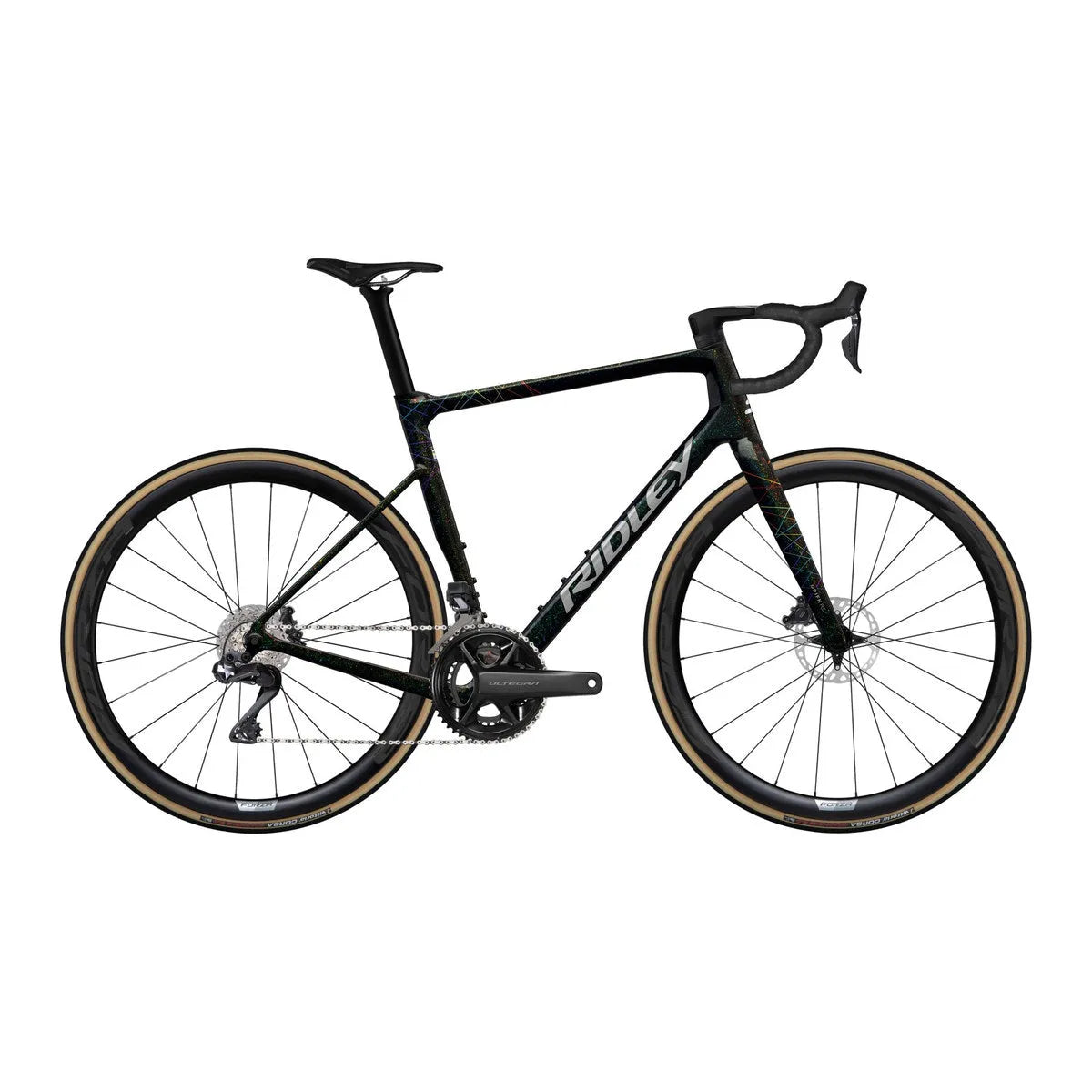 RIDLEY Grifn RS Road Bike - Starstruck Black/Neon SBIGRSRID254