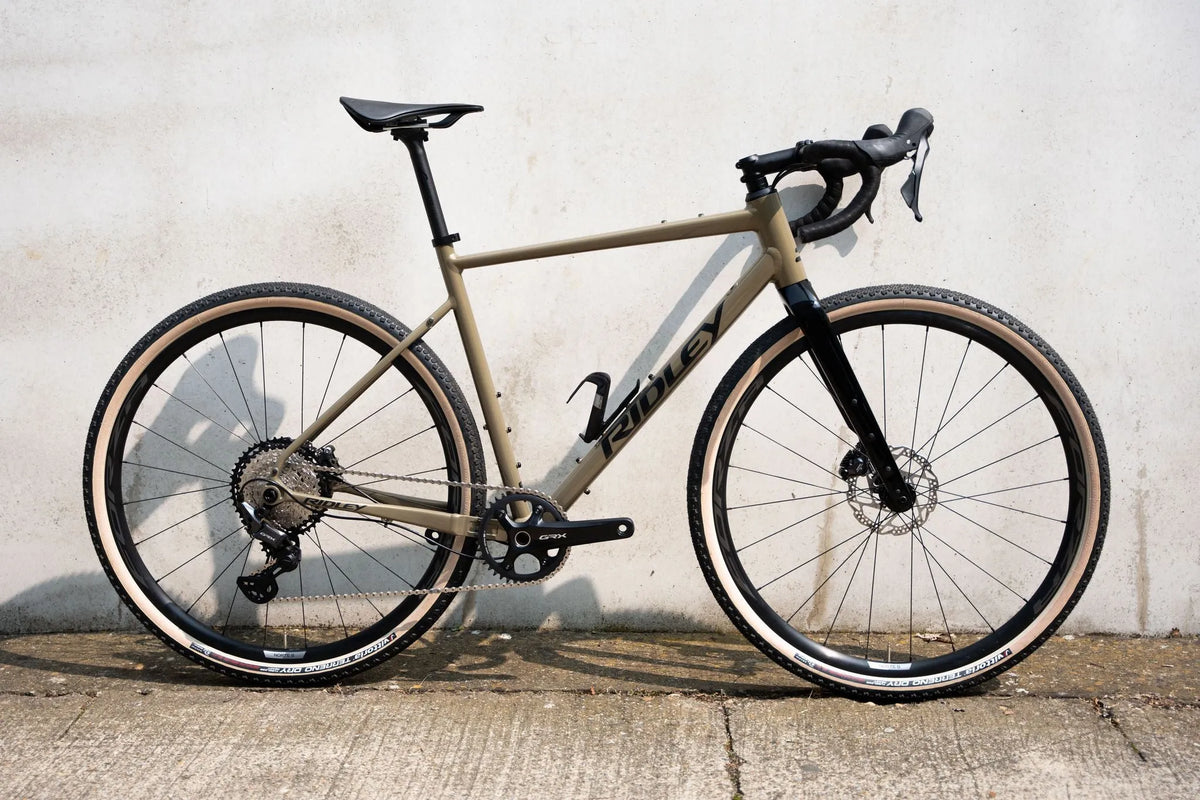 RIDLEY Kanzo Adventure Alu Gravel Bike - Bronze Green/Black SBIKAVRID136