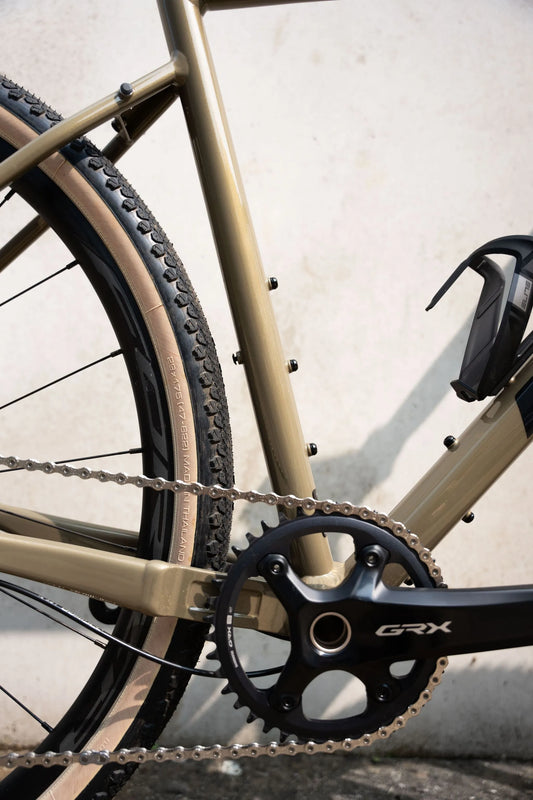 RIDLEY Kanzo Adventure Alu Gravel Bike - Bronze Green/Black SBIKAVRID136