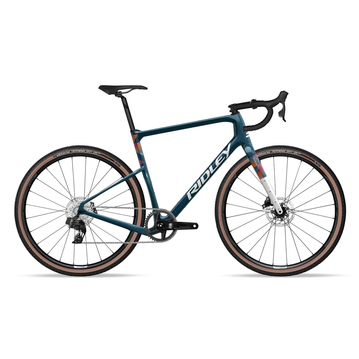 RIDLEY Kanzo Adventure Gravel Bike - Jeans Blue/White