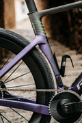RIDLEY Kanzo Fast 2.0 Gravel Bike - Dark Violet/Green SBIKF2RID019