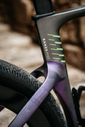 RIDLEY Kanzo Fast 2.0 Gravel Bike - Dark Violet/Green SBIKF2RID019