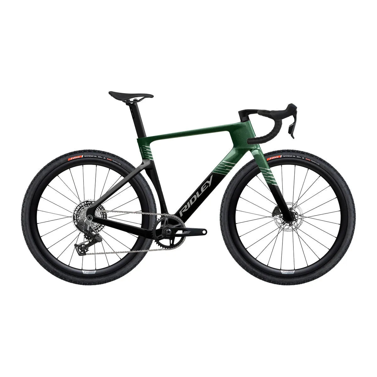 RIDLEY Kanzo Fast 2.0 Gravel Bike - Stellar Green/UD Carbon SBIKF2RID003