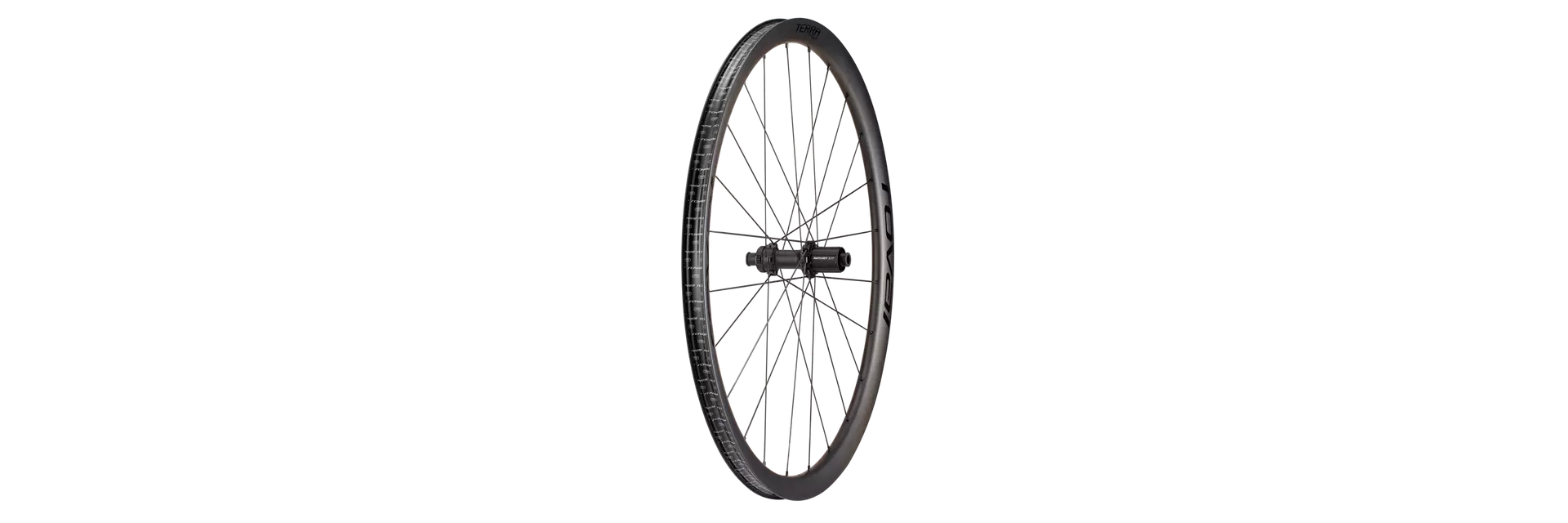 ROVAL Terra CLX II Rear Wheel SHIMANO - Satin Carbon/Gloss Black