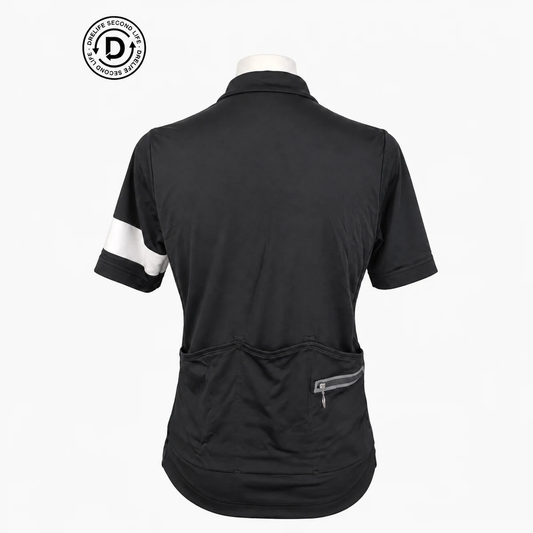 Rapha Classic Men's Jersey II - Black (Second life) — rear view