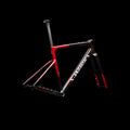 S-Works Crux 5 Frameset - FACT 12r Carbon - Caynmet/Redtnt/Metwhtsil