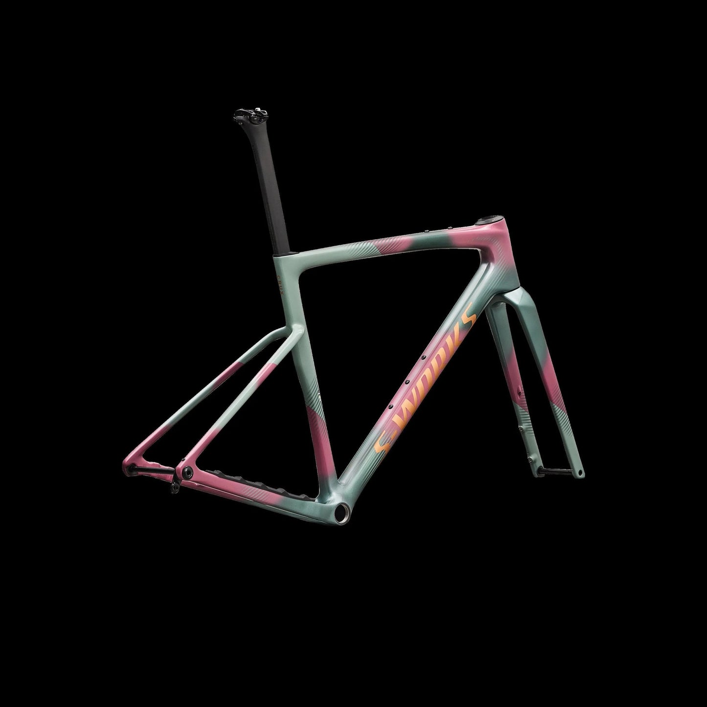 S-Works Crux 5 Frameset - FACT 12r Carbon - Fjdmet/Agve/Ptnorgtnt