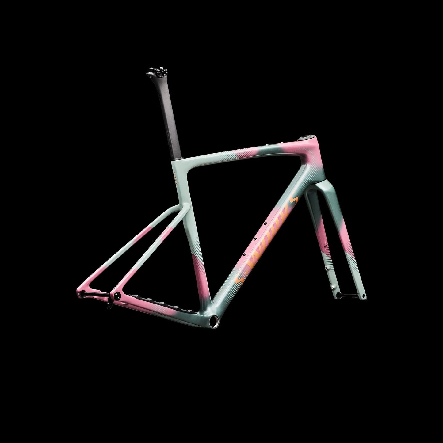 S-Works Crux 5 Frameset - FACT 12r Carbon - Fjdmet/Agve/Ptnorgtnt