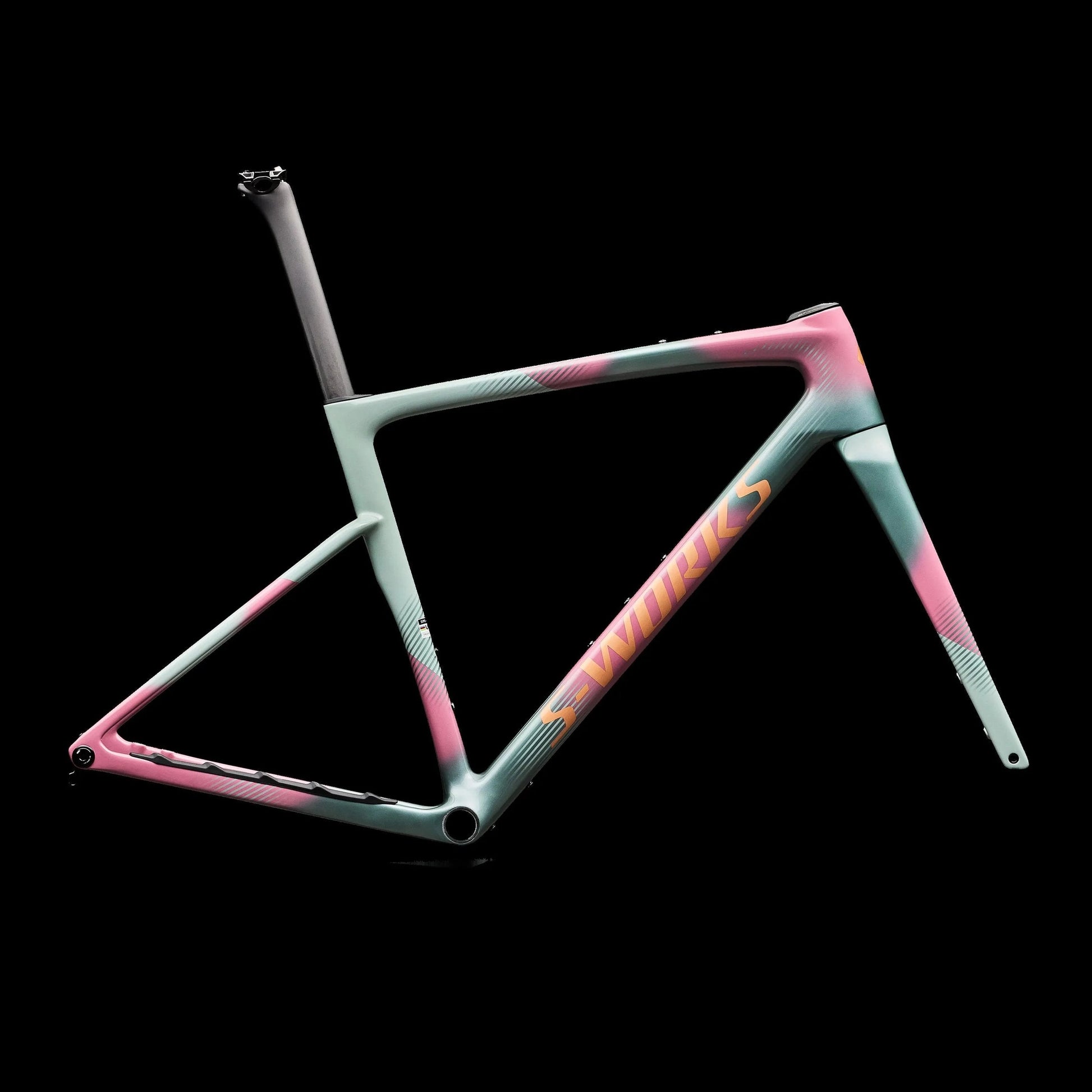 S-Works Crux 5 Frameset - FACT 12r Carbon - Fjdmet/Agve/Ptnorgtnt