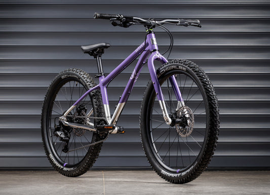 EARLY RIDER Seeker 24 Kids Bike - Electric Purple/Brushed