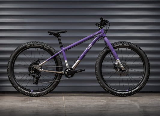 EARLY RIDER Seeker 24 Kids Bike - Electric Purple/Brushed