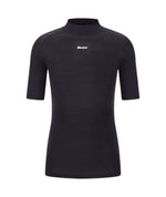 SANITNI Merino Short Sleeve Merino Base Layer - Black