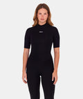 SANITNI Merino Short Sleeve Merino Base Layer - Black