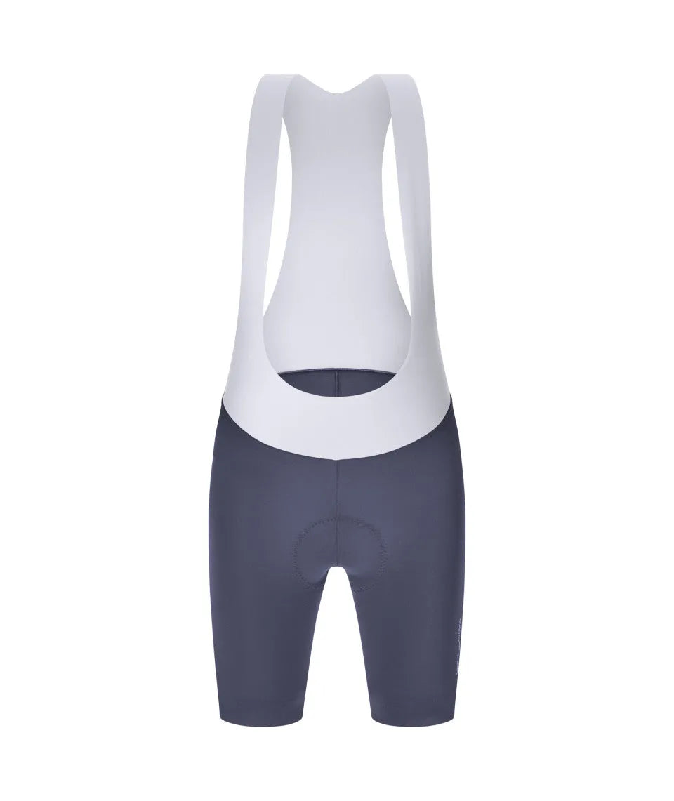 SANTINI Aero Race Damen Trägerhose- Asfalto Grey